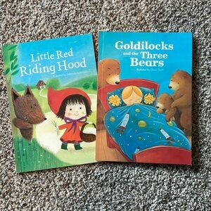 2 classic fairytales: Goldilocks & the 3 Bears and Little Red Riding Hood
